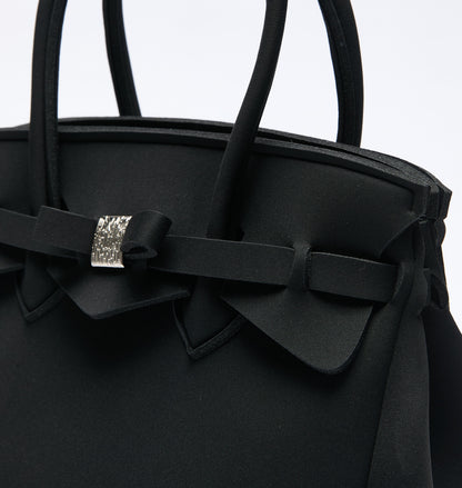 ÖZEL TASARIM SİYAH ÇANTA