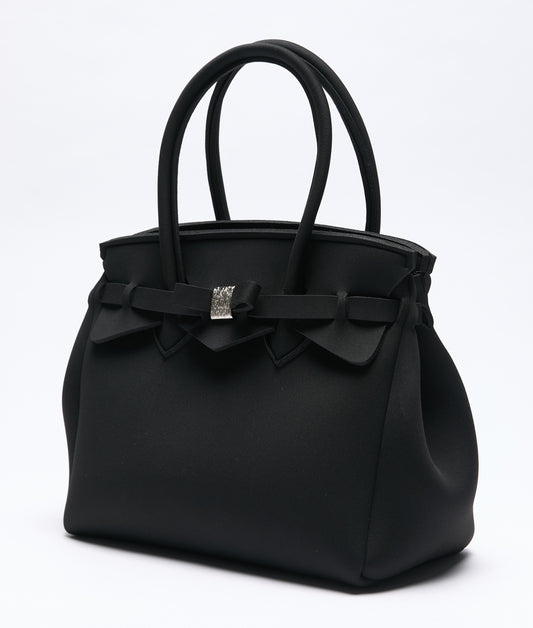 ÖZEL TASARIM SİYAH ÇANTA