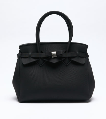 ÖZEL TASARIM SİYAH ÇANTA