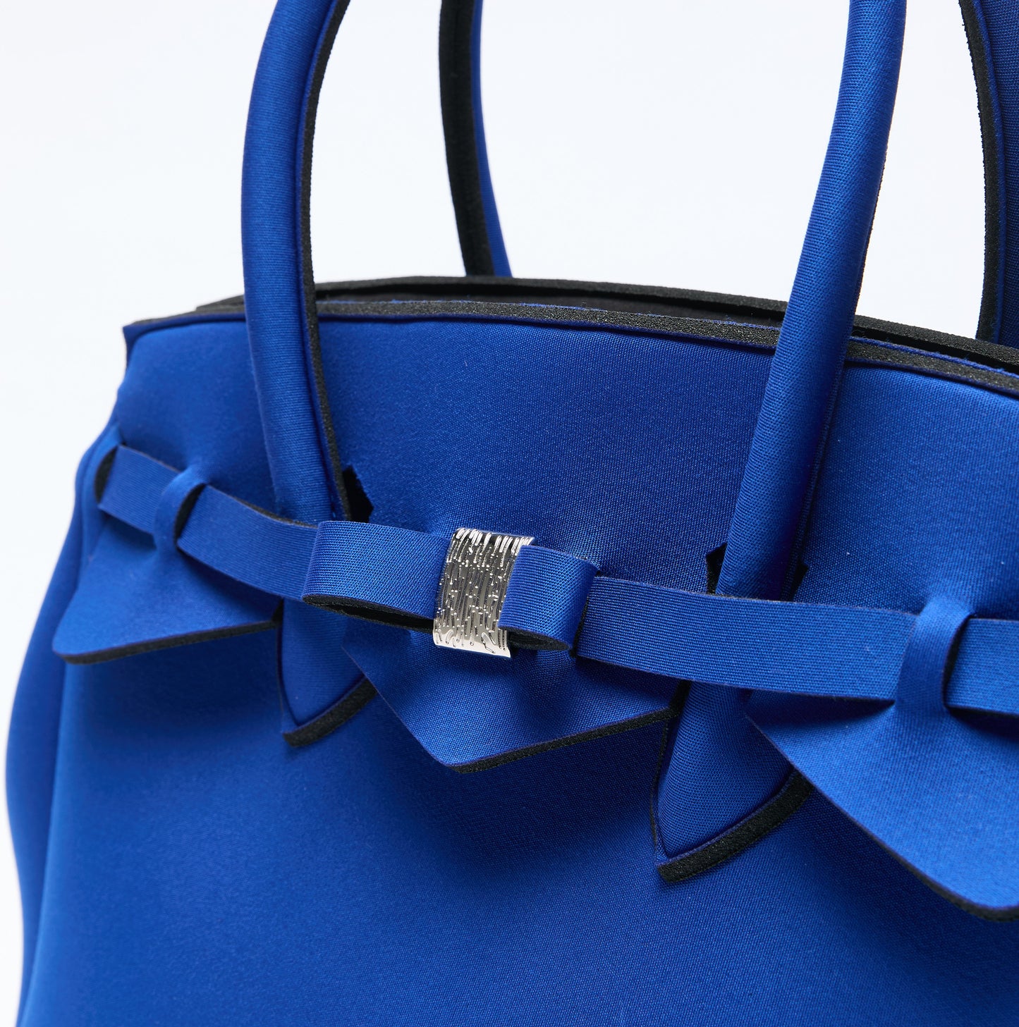 ÖZEL TASARIM MAVİ ÇANTA