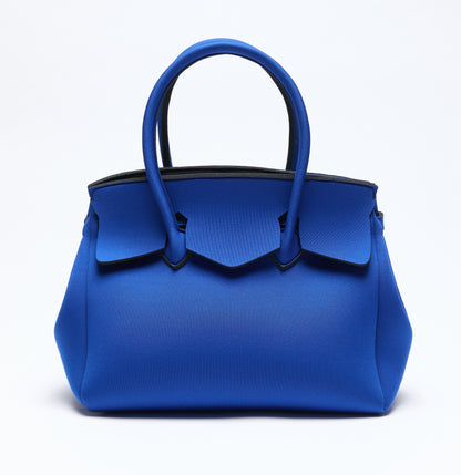 ÖZEL TASARIM MAVİ ÇANTA