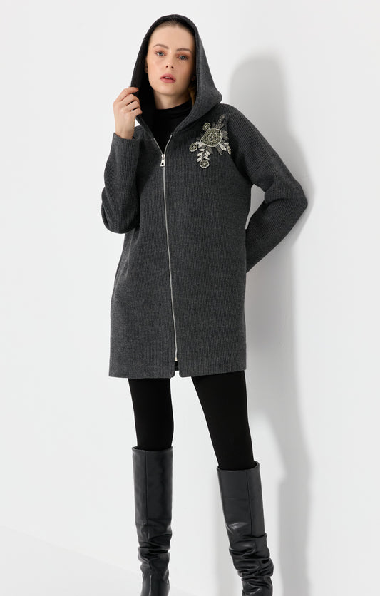 YÜN KAPŞONLU KABAN